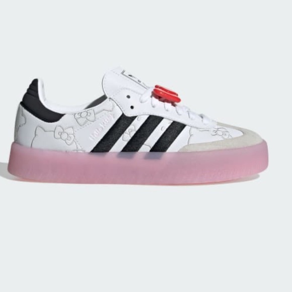 Adidas Sambae Hello Kitty shoes size 7W new in box - Picture 10 of 10